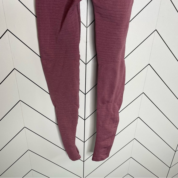 Alphalete | OG Revival Seamless Compression Workout Leggings Mauve Pink Size XS - Picture 9 of 11